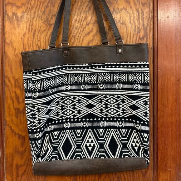 Thirty One Black Aztec Bag - Picture 1 of 4